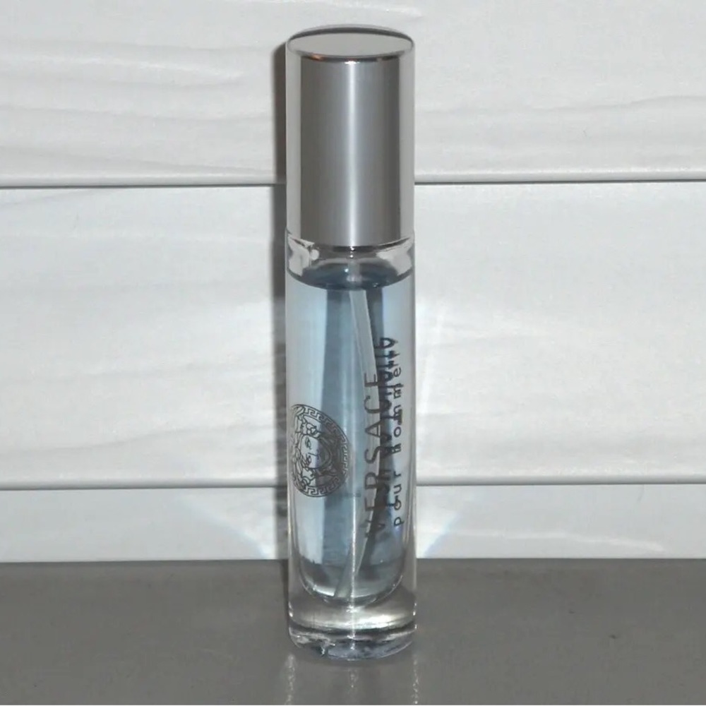 VERSACE Pour Homme Men's .17 oz / 5 ml Eau de toilette NEW travel spray
